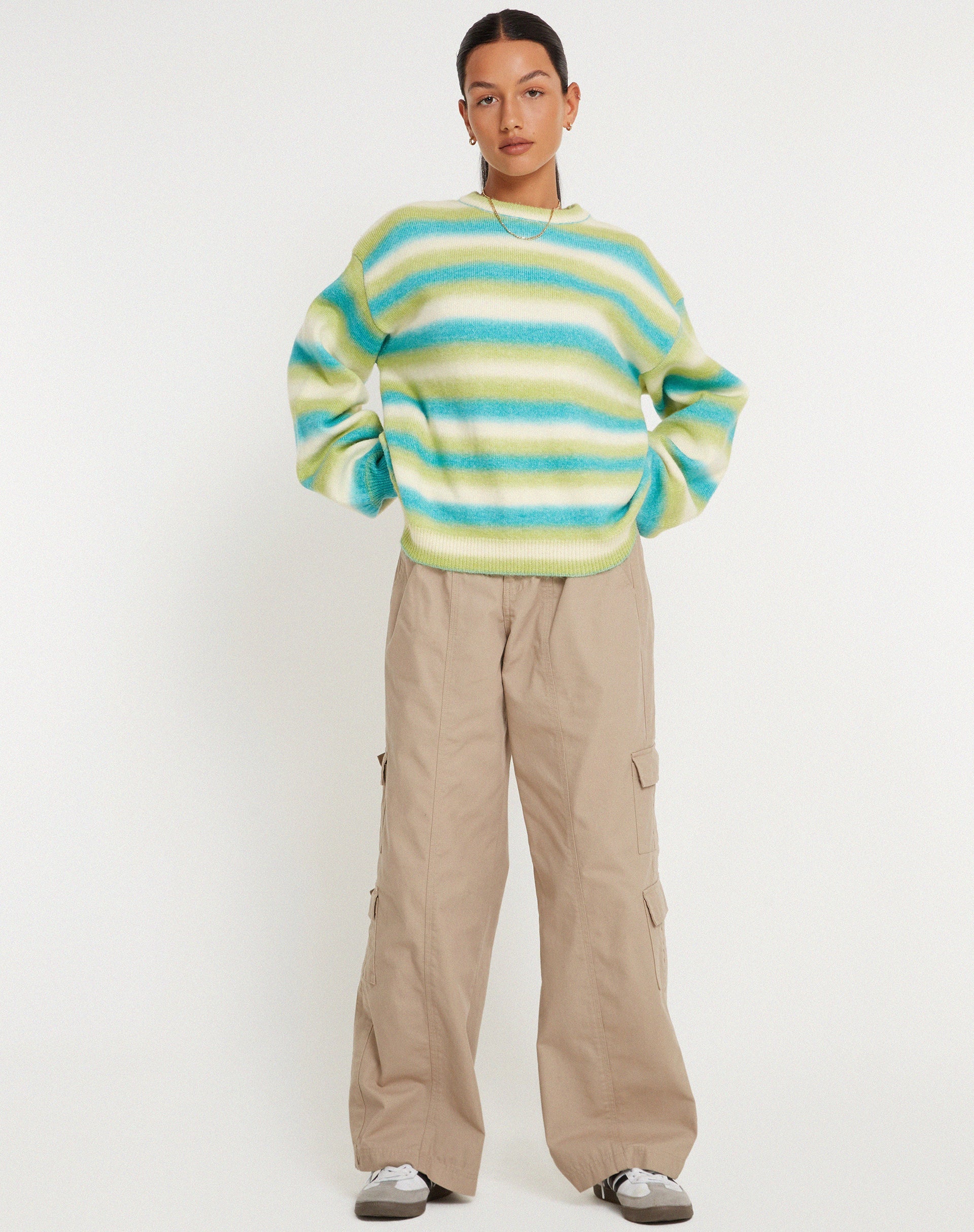 Image de Ammaria Jumper in Blue Mix Stripe