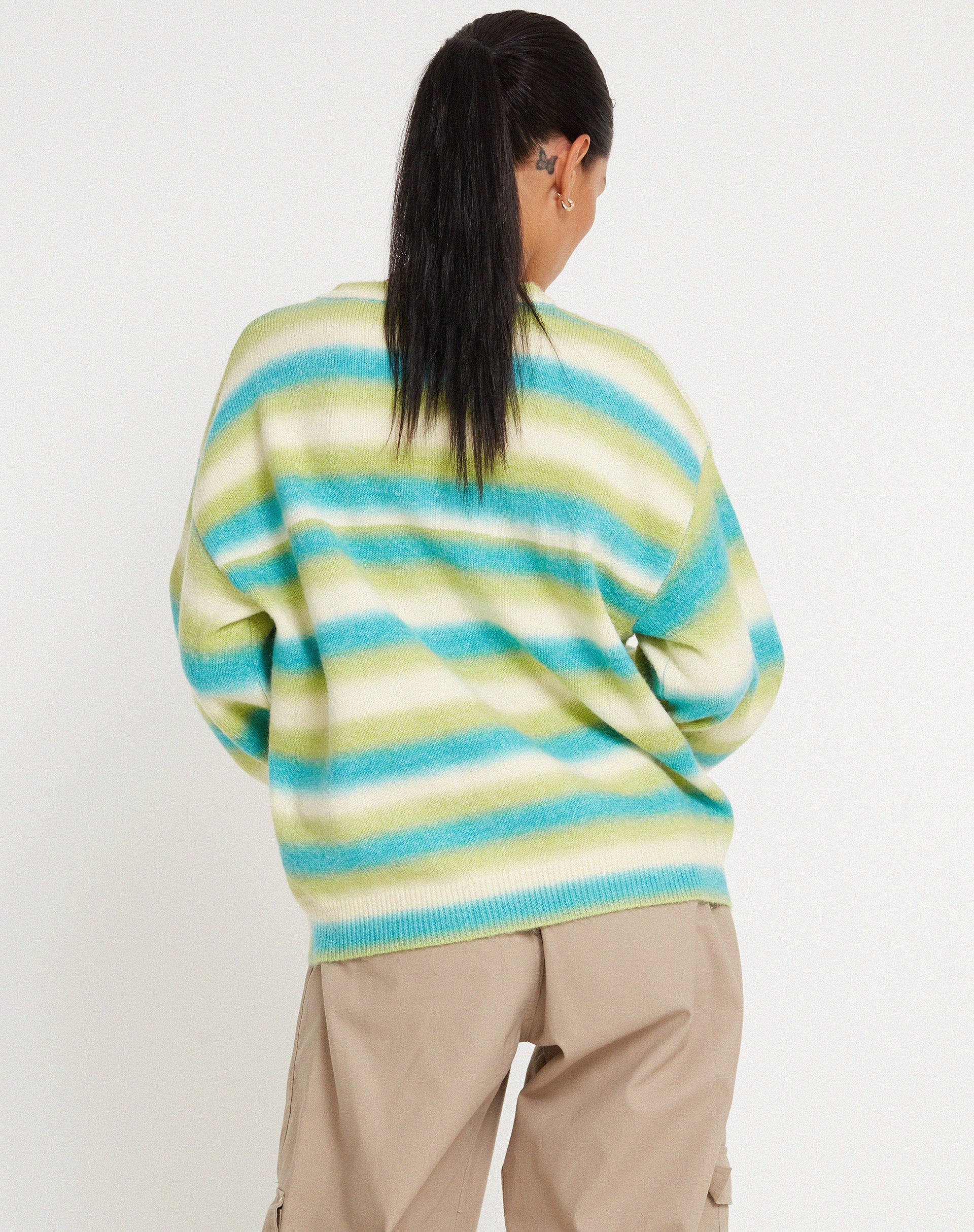 Image de Ammaria Jumper in Blue Mix Stripe