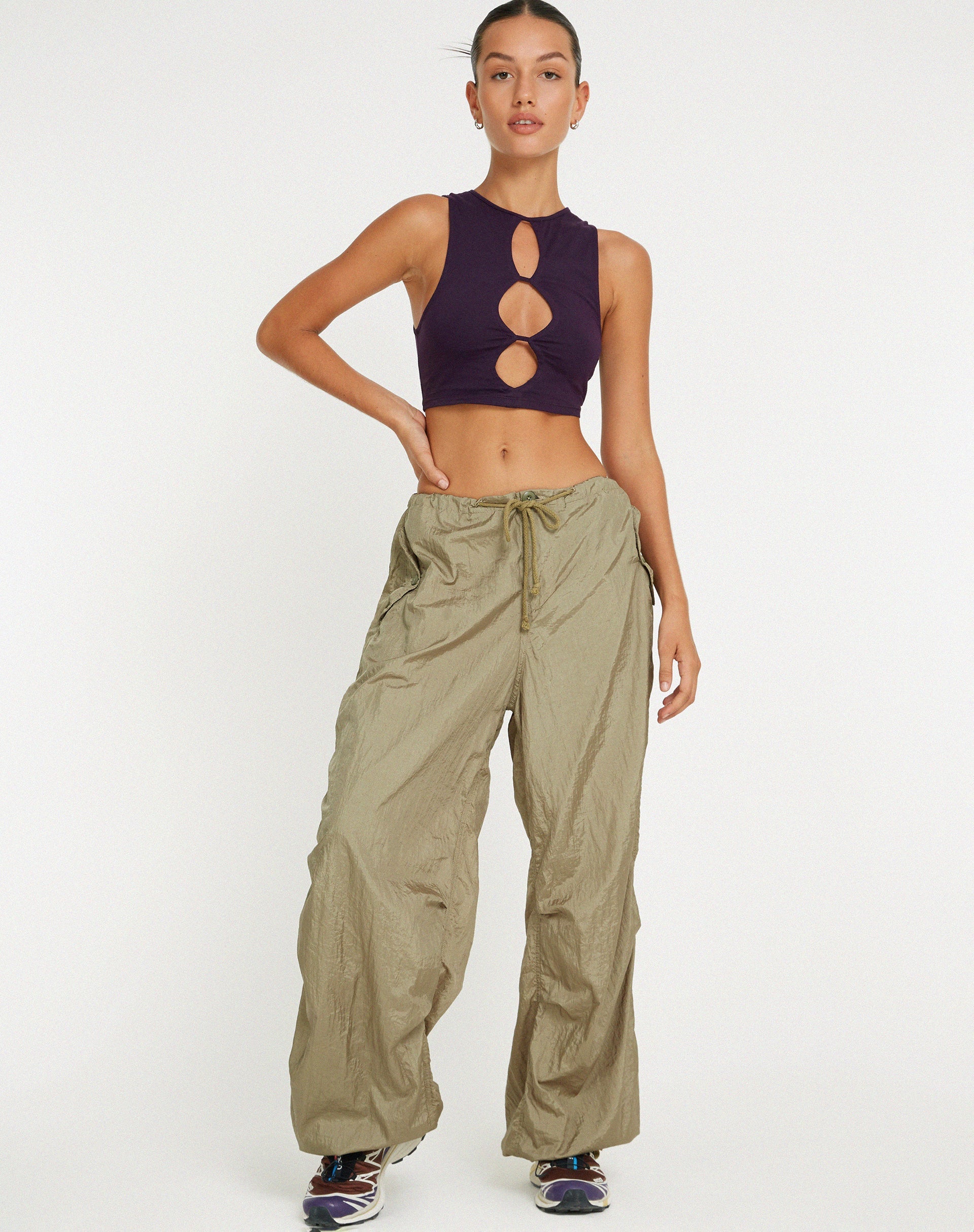 Image de Danica Crop Top en Crown Jewel
