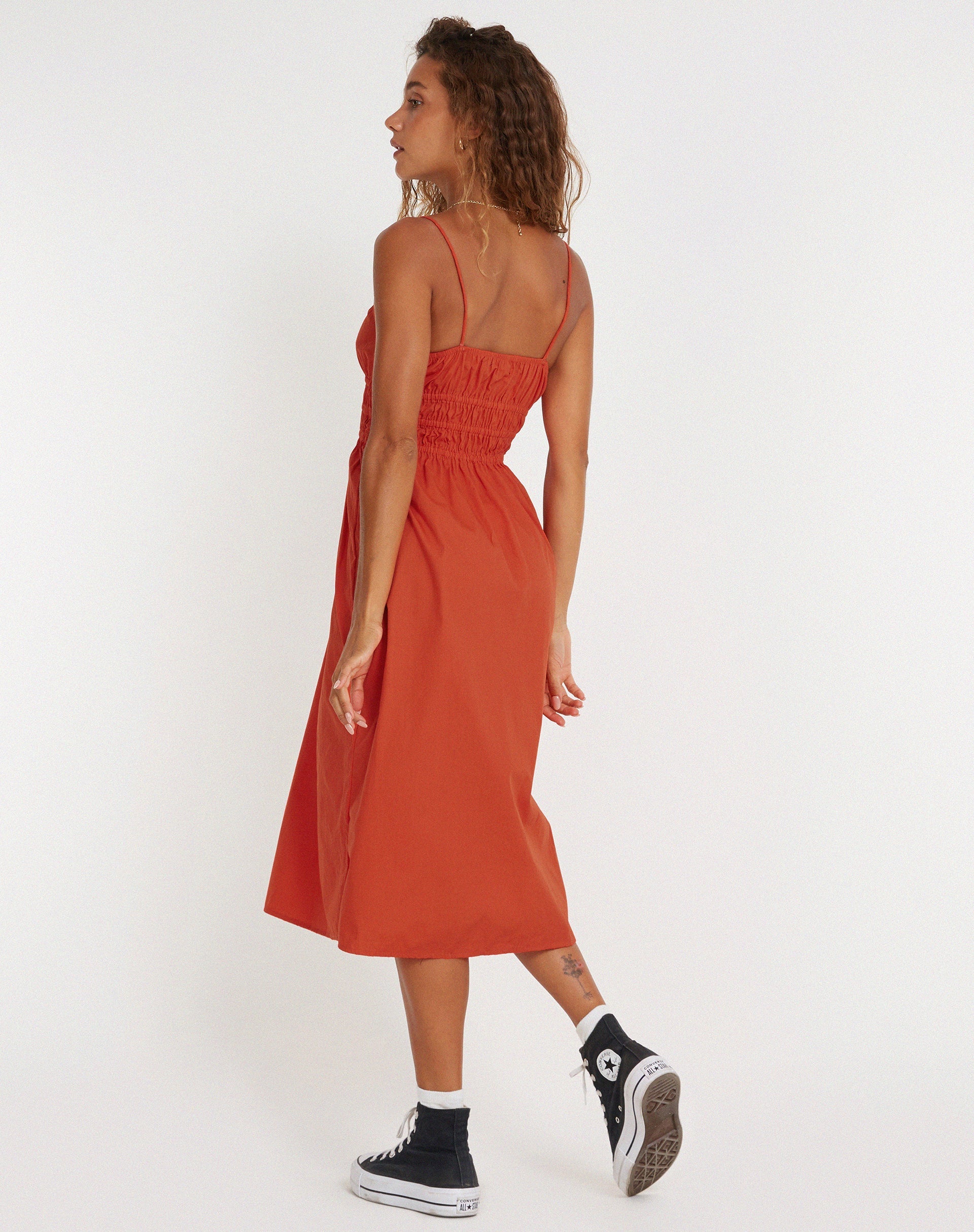 image de Jayko Midi Dress in Orange