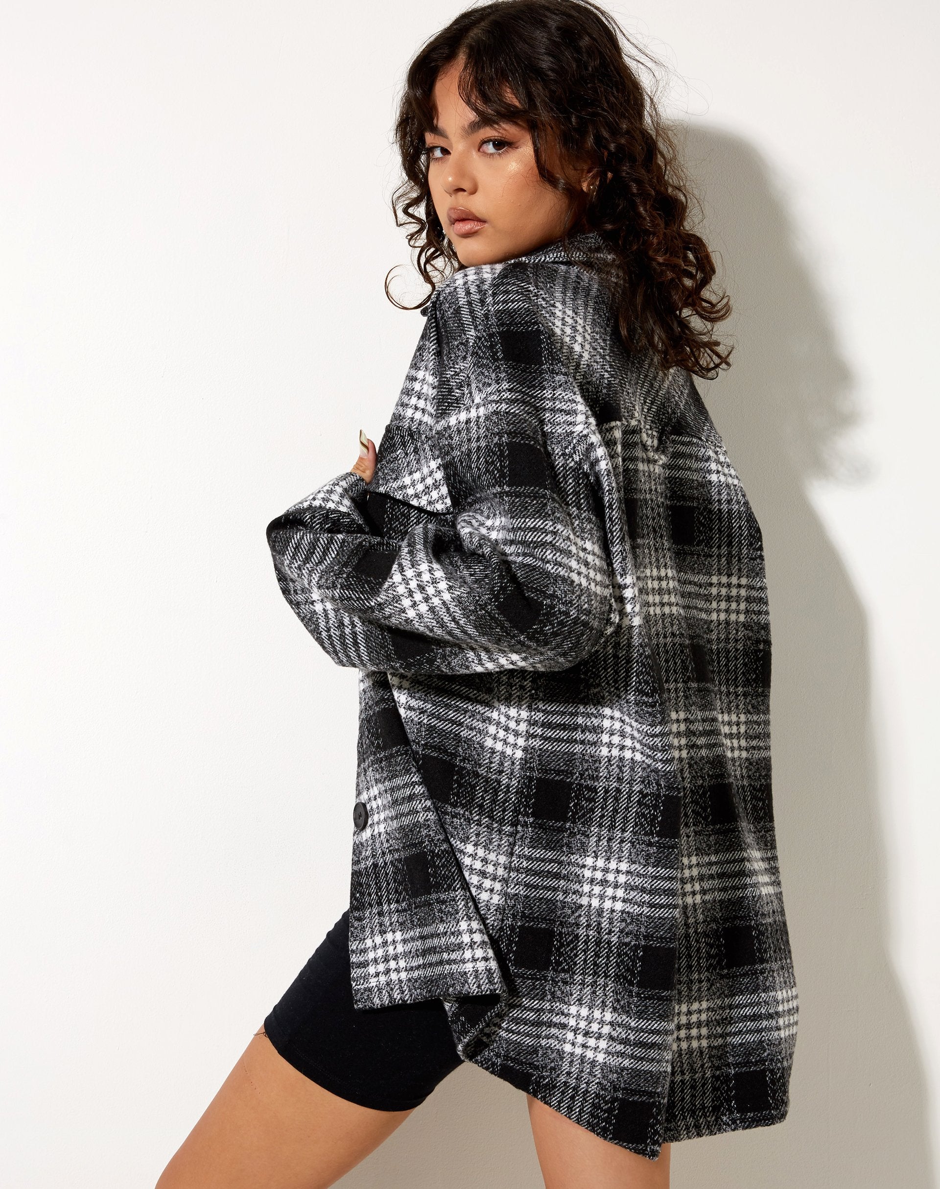 Image de Marcella Shirt in Check Black