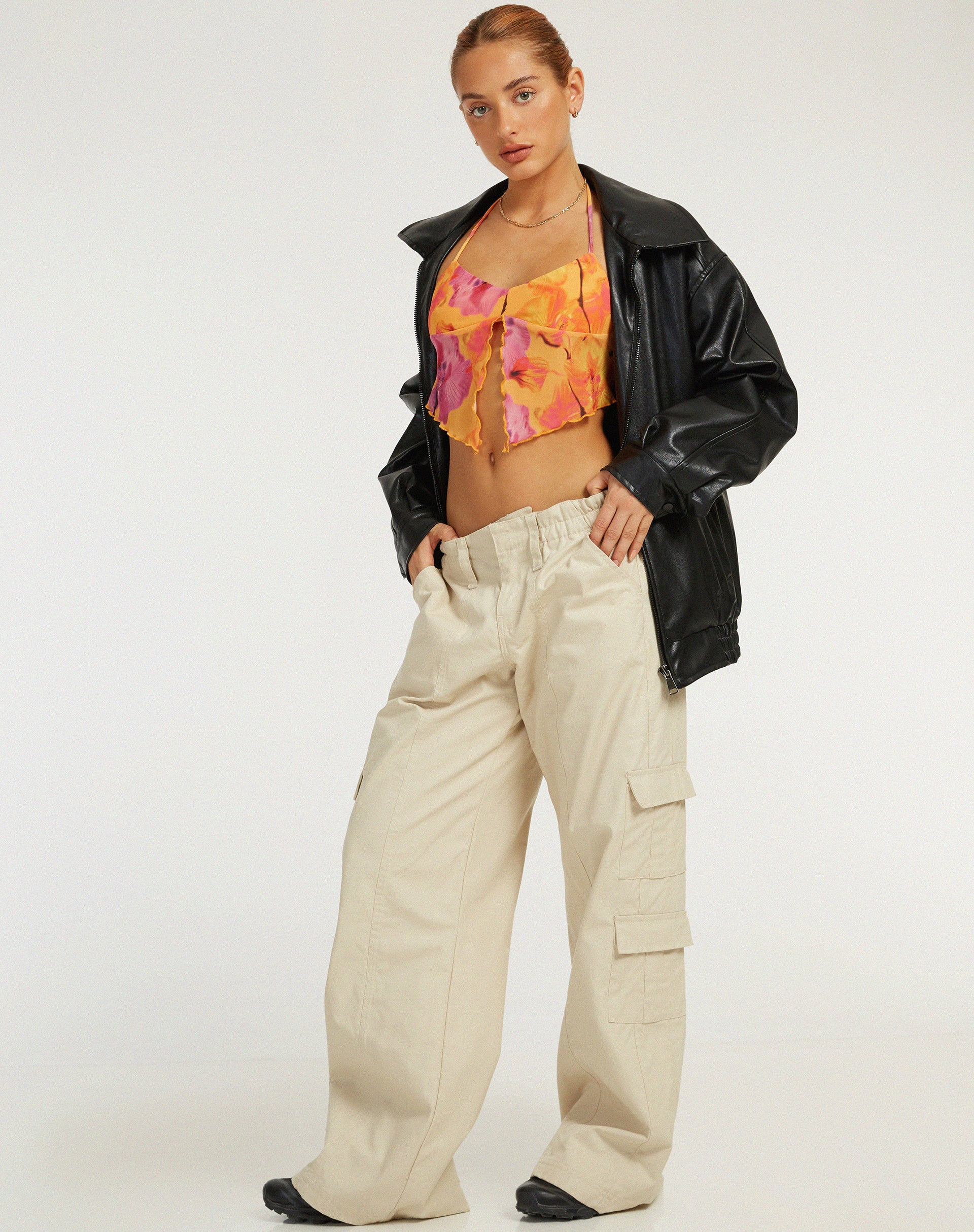 image de Shaman Cami Top in Blurred Orchid Peach