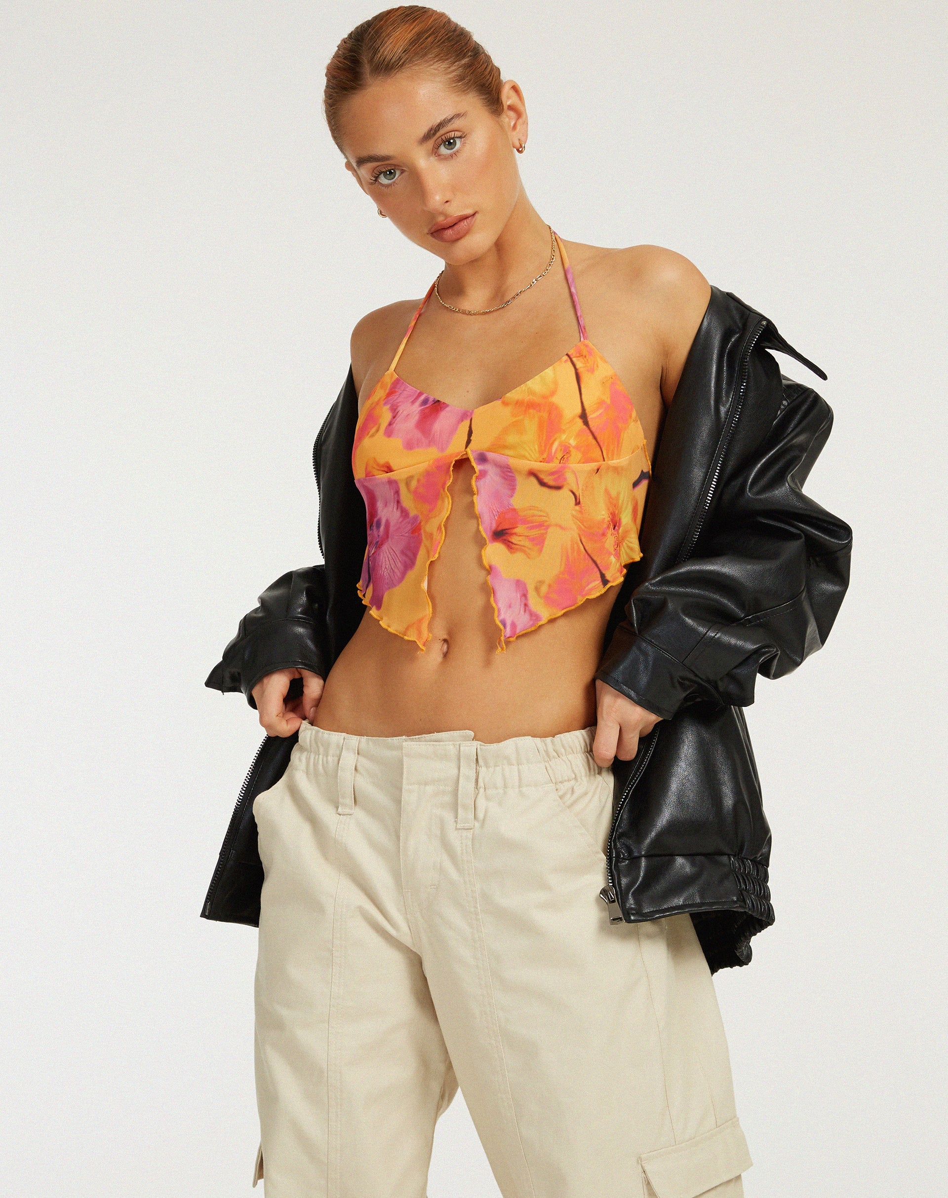image de Shaman Cami Top in Blurred Orchid Peach