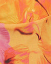  Orchidée floue Pêche