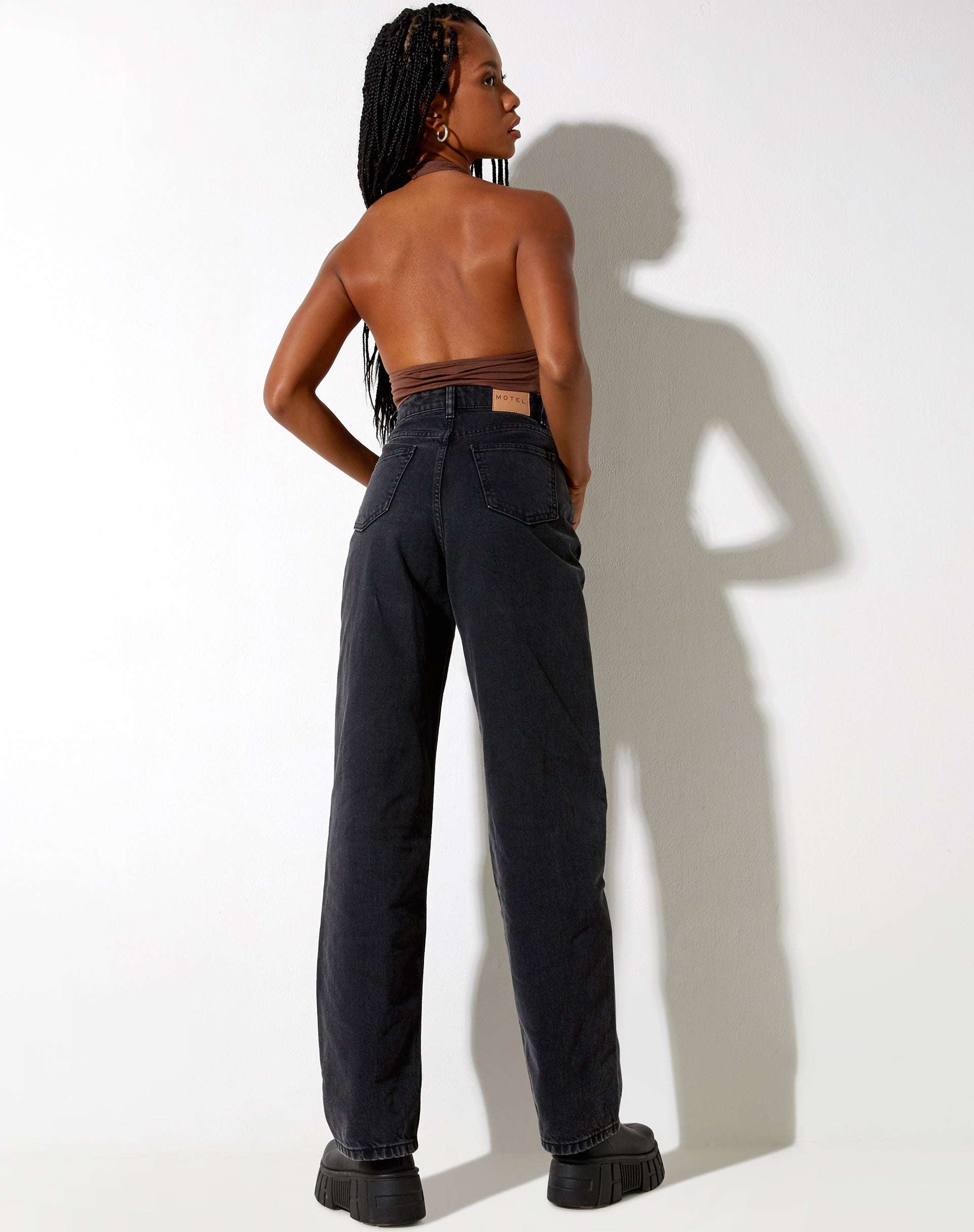 Image de Silta Crop Top in Deep Mahagony