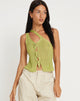 image de Tapa Cutout Top in Lime