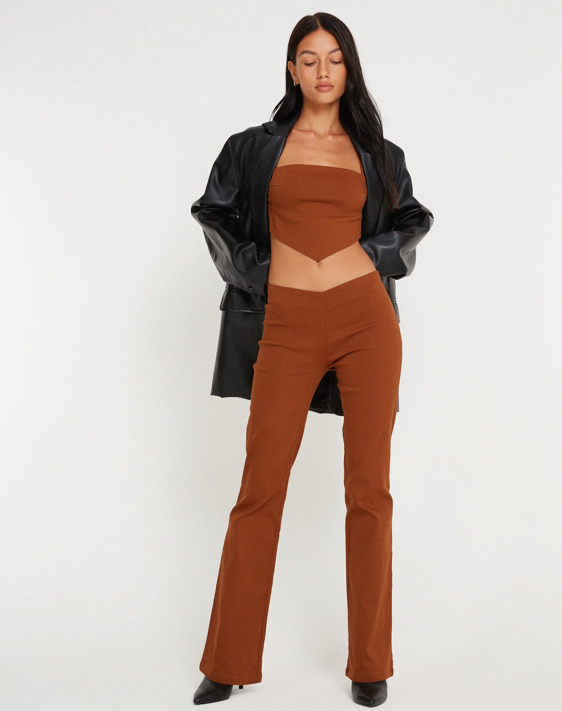 Image du pantalon Zirnia en grain de café
