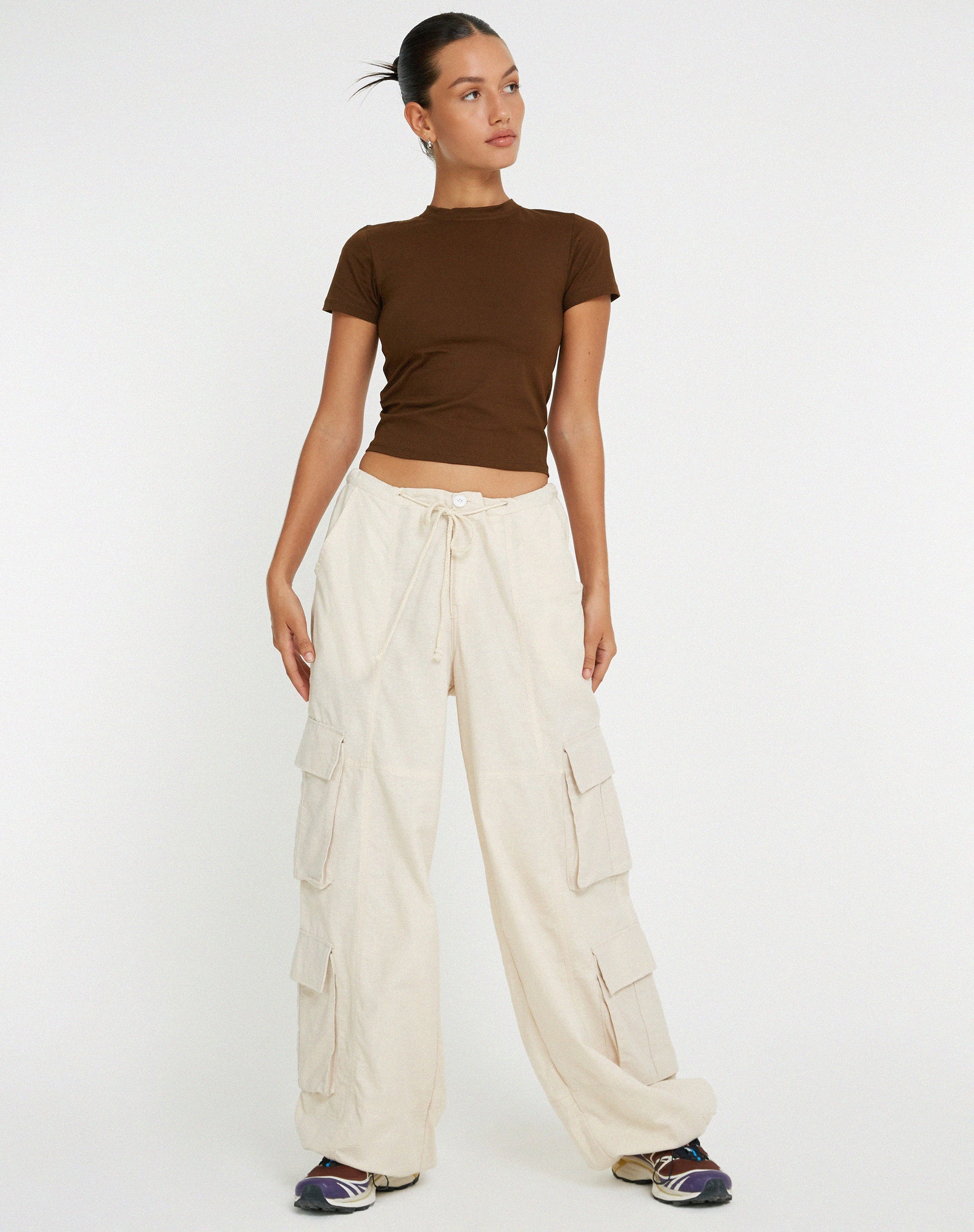image de Surtie Crop Top in Cocoa
