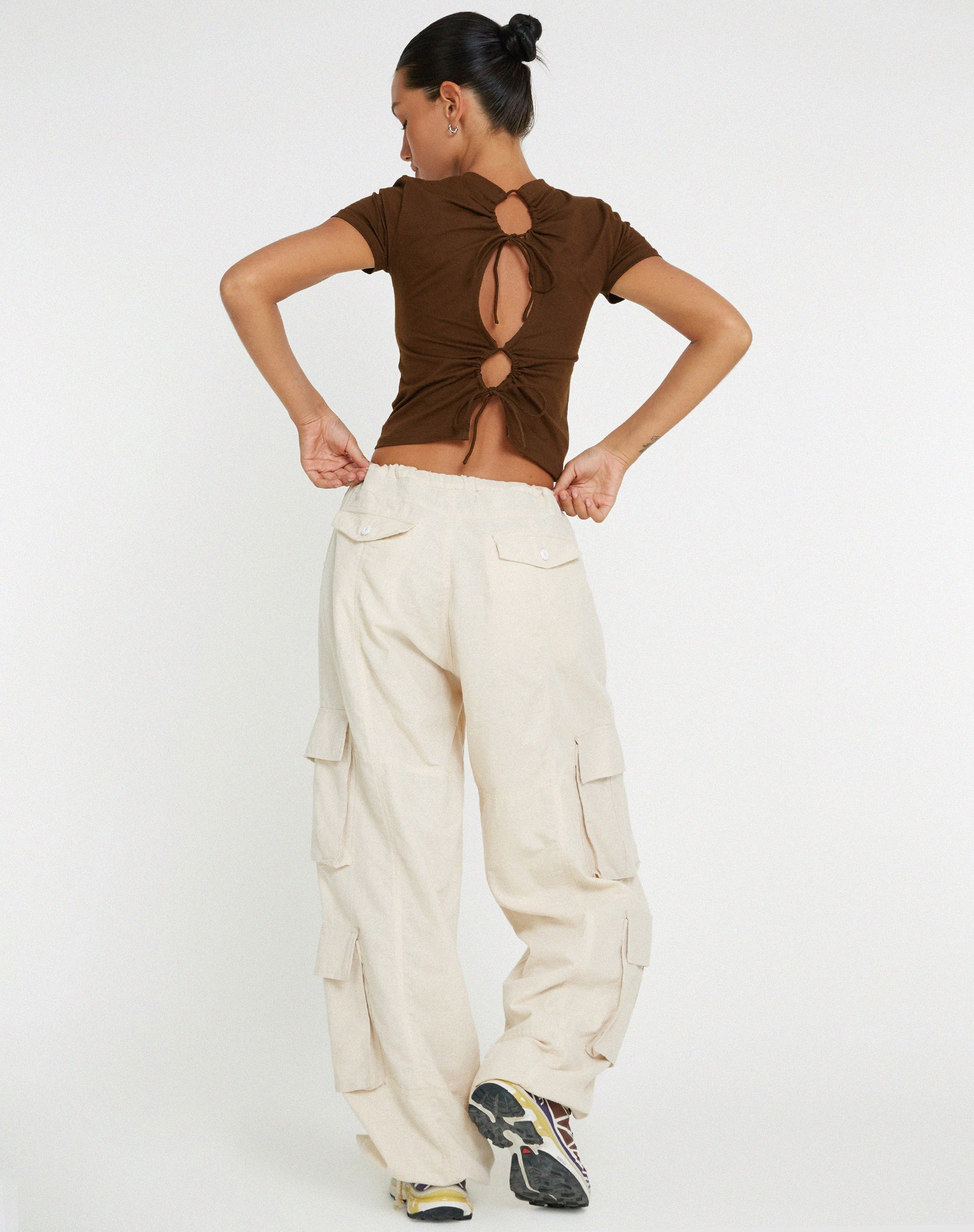 image de Surtie Crop Top in Cocoa