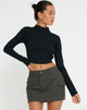 Image de Quelia Crop Top in Black
