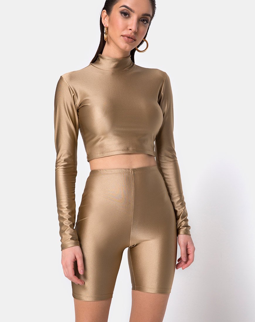 Image de Cycle Short en Nylon Gold