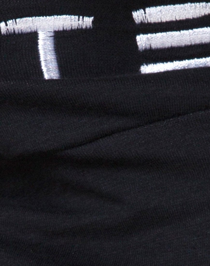 Image de Rhala Crop Top in Tokyo Techno Black Embro