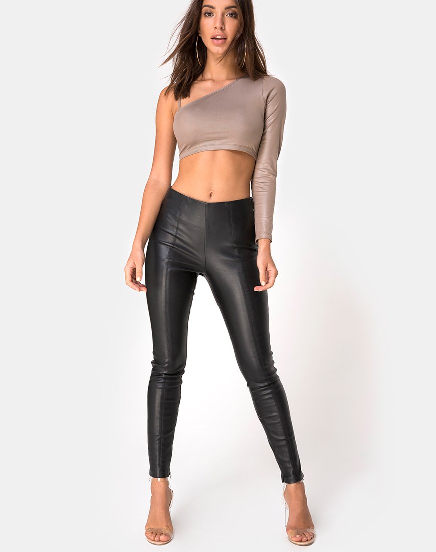 Image de Rhi Top en Cocoa Spandex