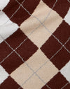 Tricot Argyle Tan