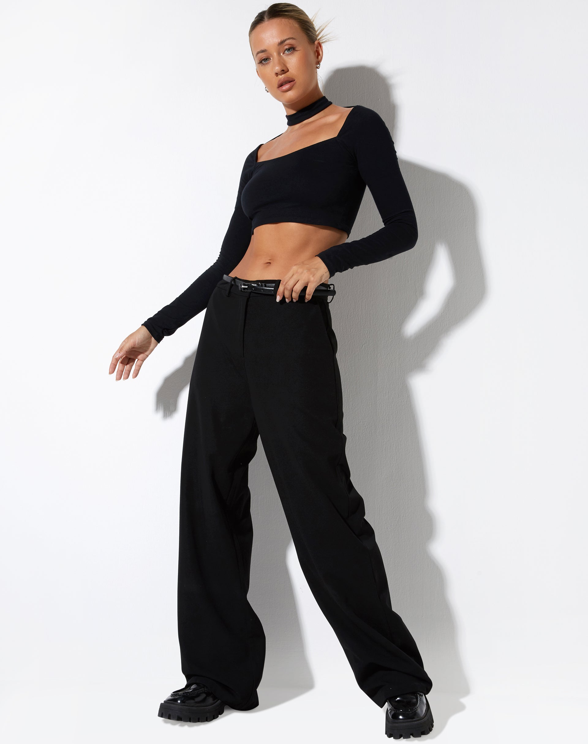 image de Ribus Crop Top in Black