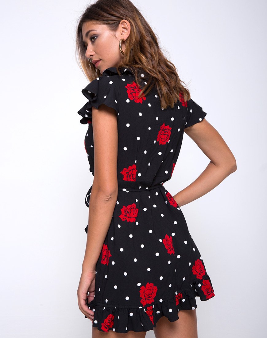 Image of Rica Skater Dress in Cuban Rose