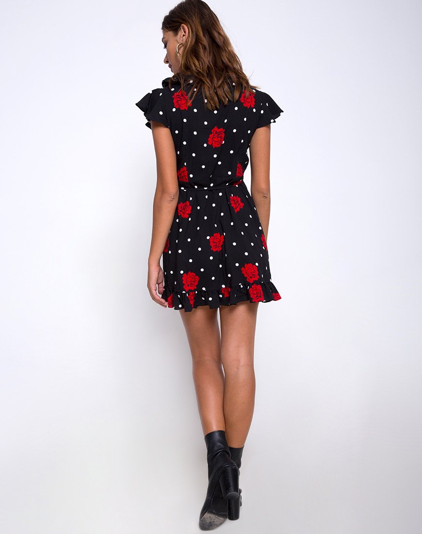 Image of Rica Skater Dress in Cuban Rose