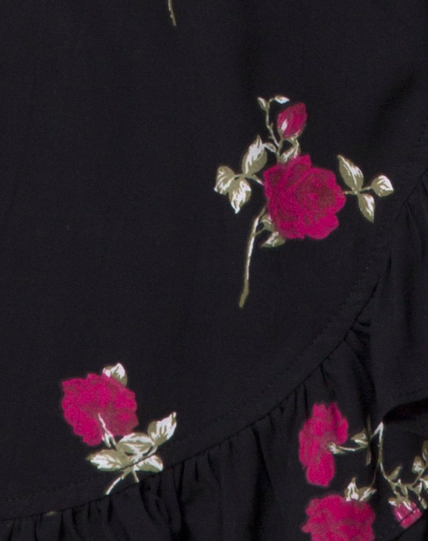Image of Rica Skater Dress in Grunge Rose