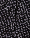 Dark Base Floral Black