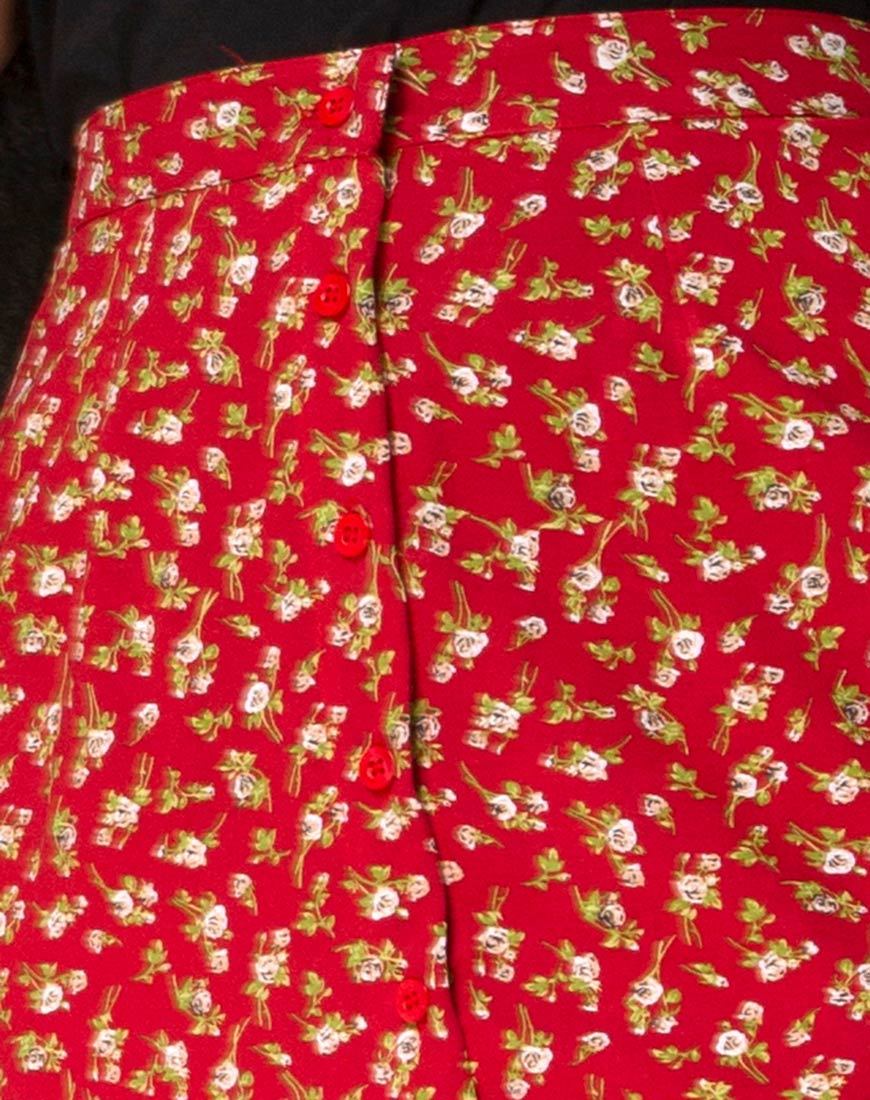 Image de la jupe Rima en Falling For You Floral Red