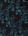 Flocage papillon vigne bleu