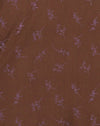 Flocage de tiges de fleurs marron
