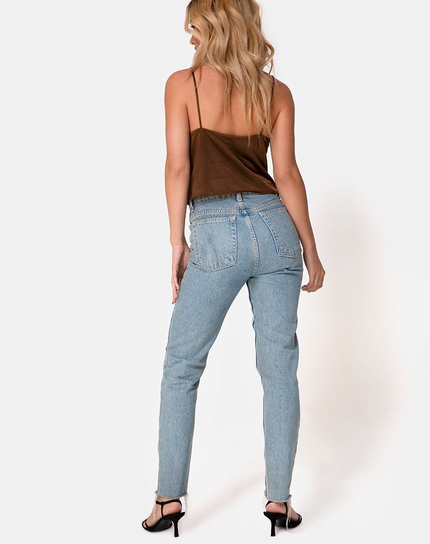 Image de Roce Top in Satin Chocolate
