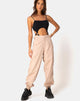 Image de Jubie Cargo Trouser in Tan Drill