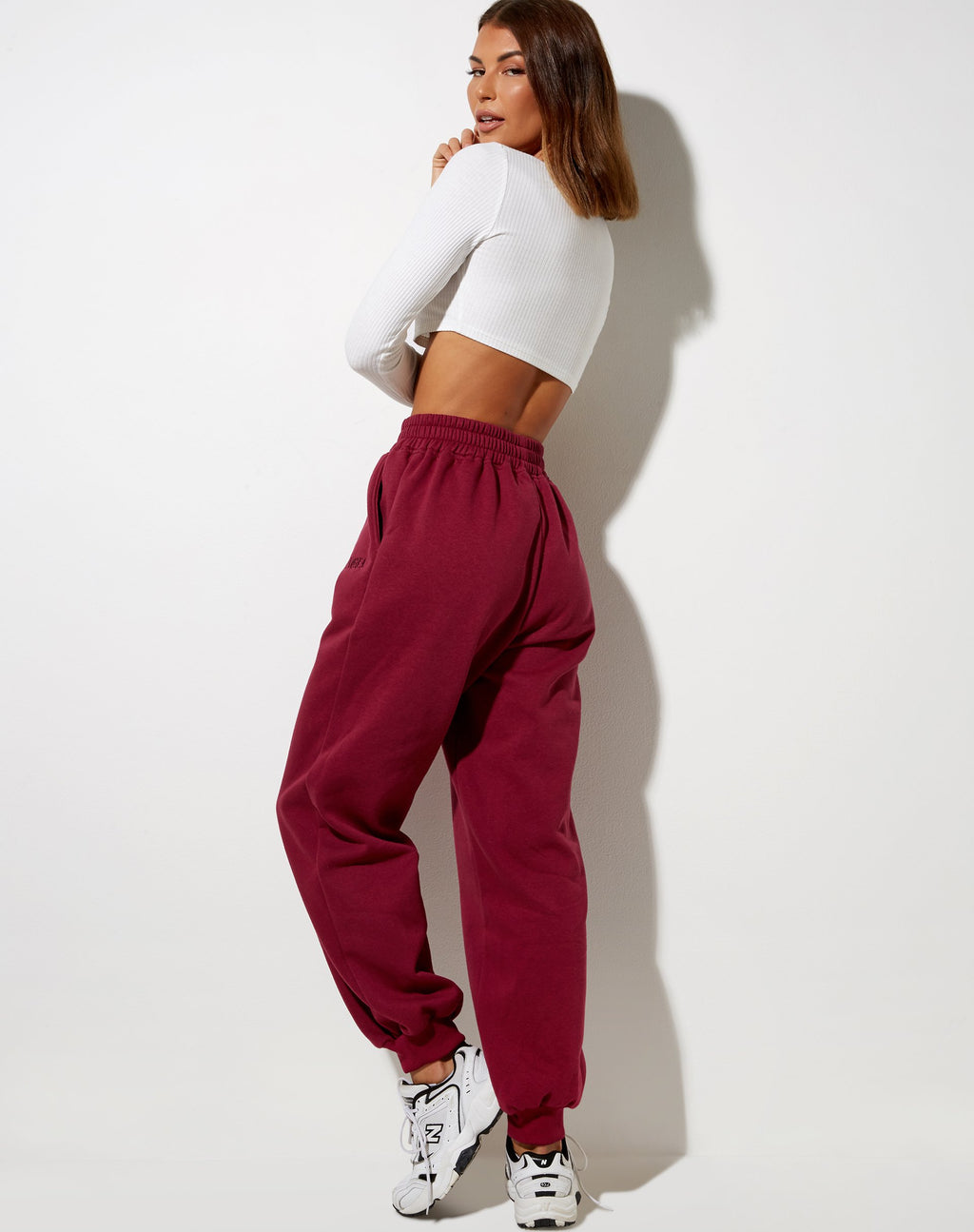 Roider Jogger en bourgogne 'Angel' Embro