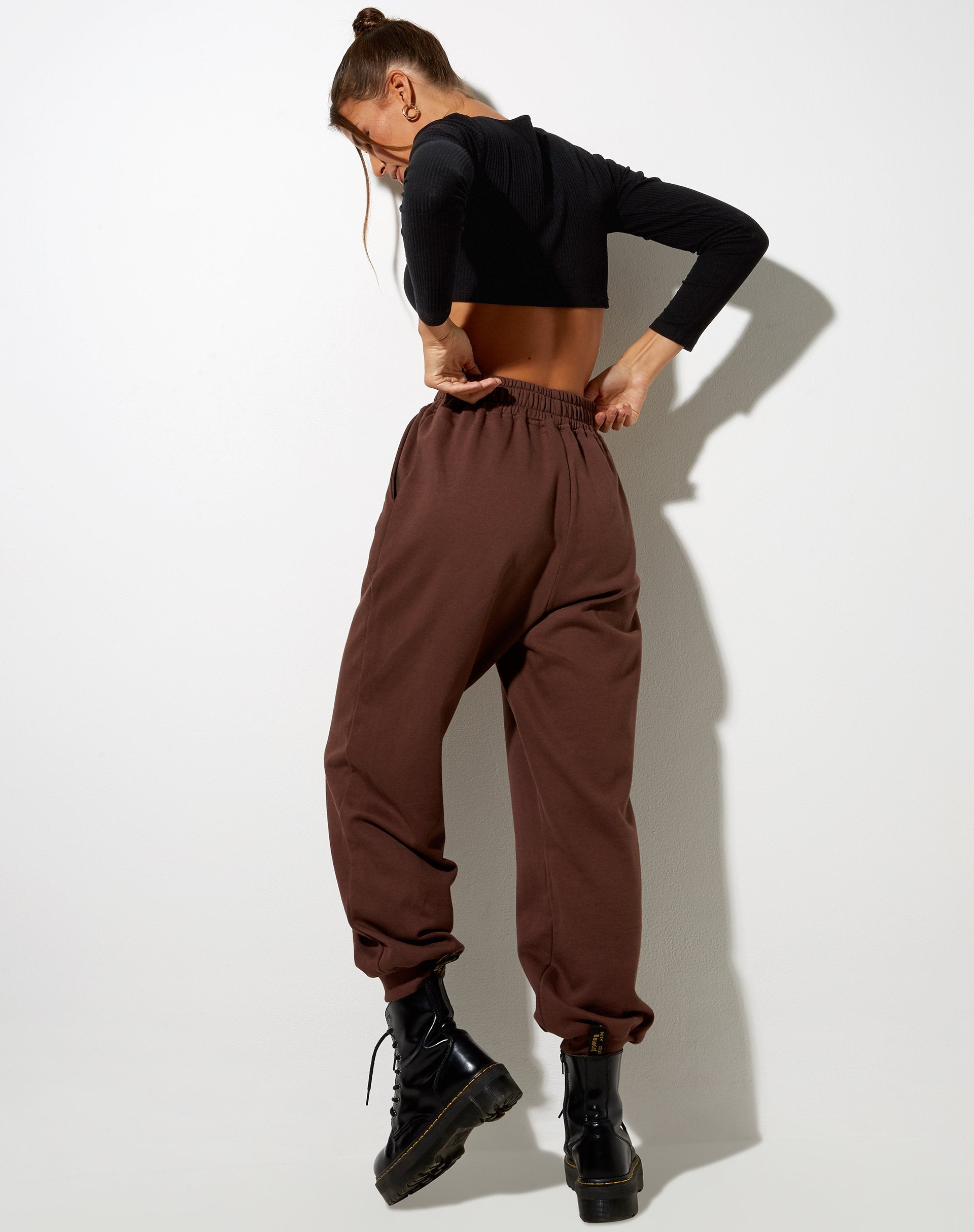 Image de Roider Jogger en acajou profond Cowgirl Gold Embro
