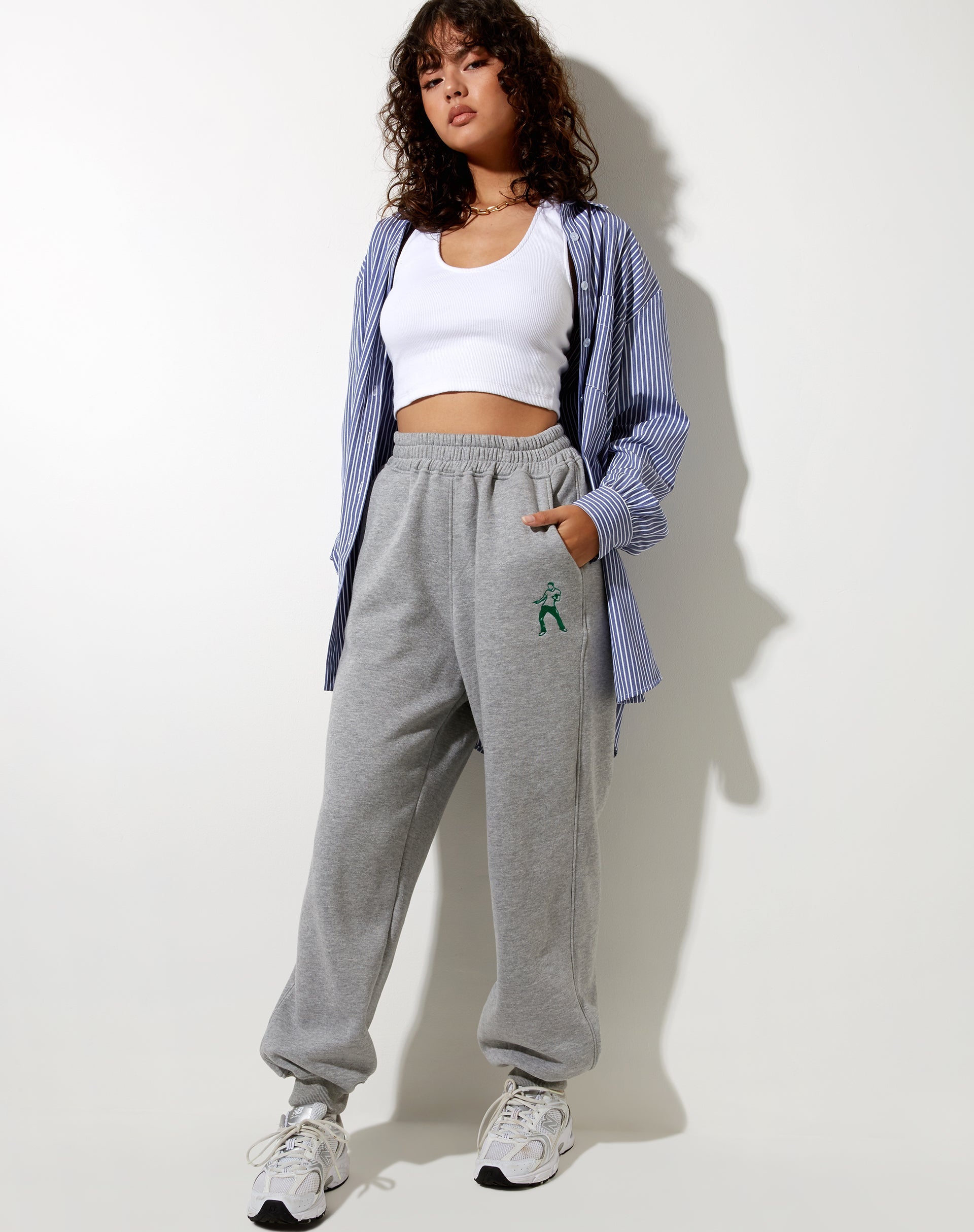 Image de Roider Jogger in Greymarl Dancing Figure Embro