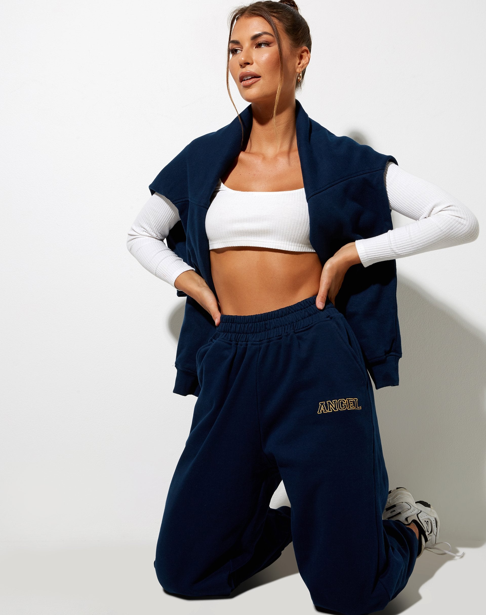 Image de Roider Jogger in Navy Angel Embro in Yellow