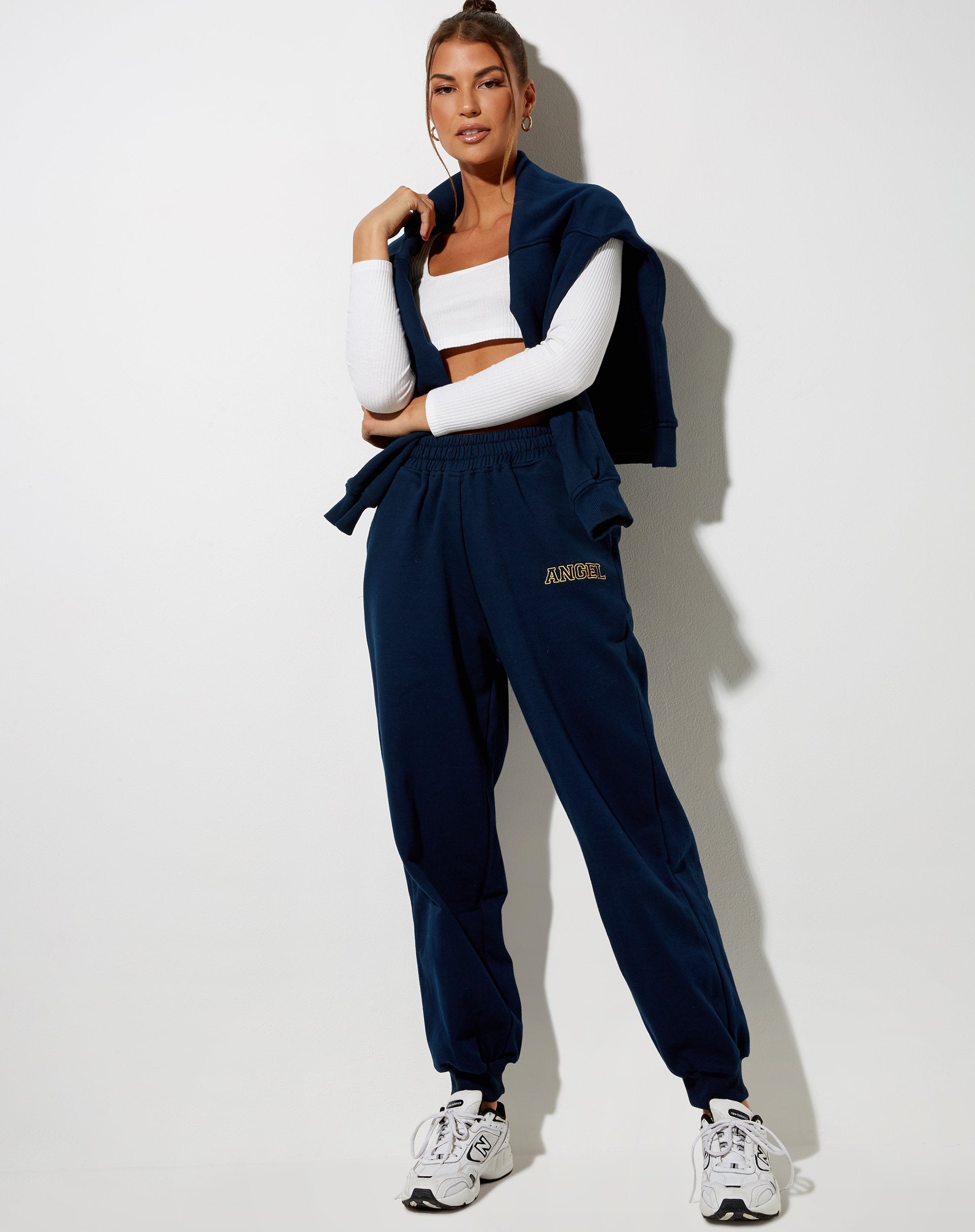Image de Roider Jogger in Navy Angel Embro in Yellow