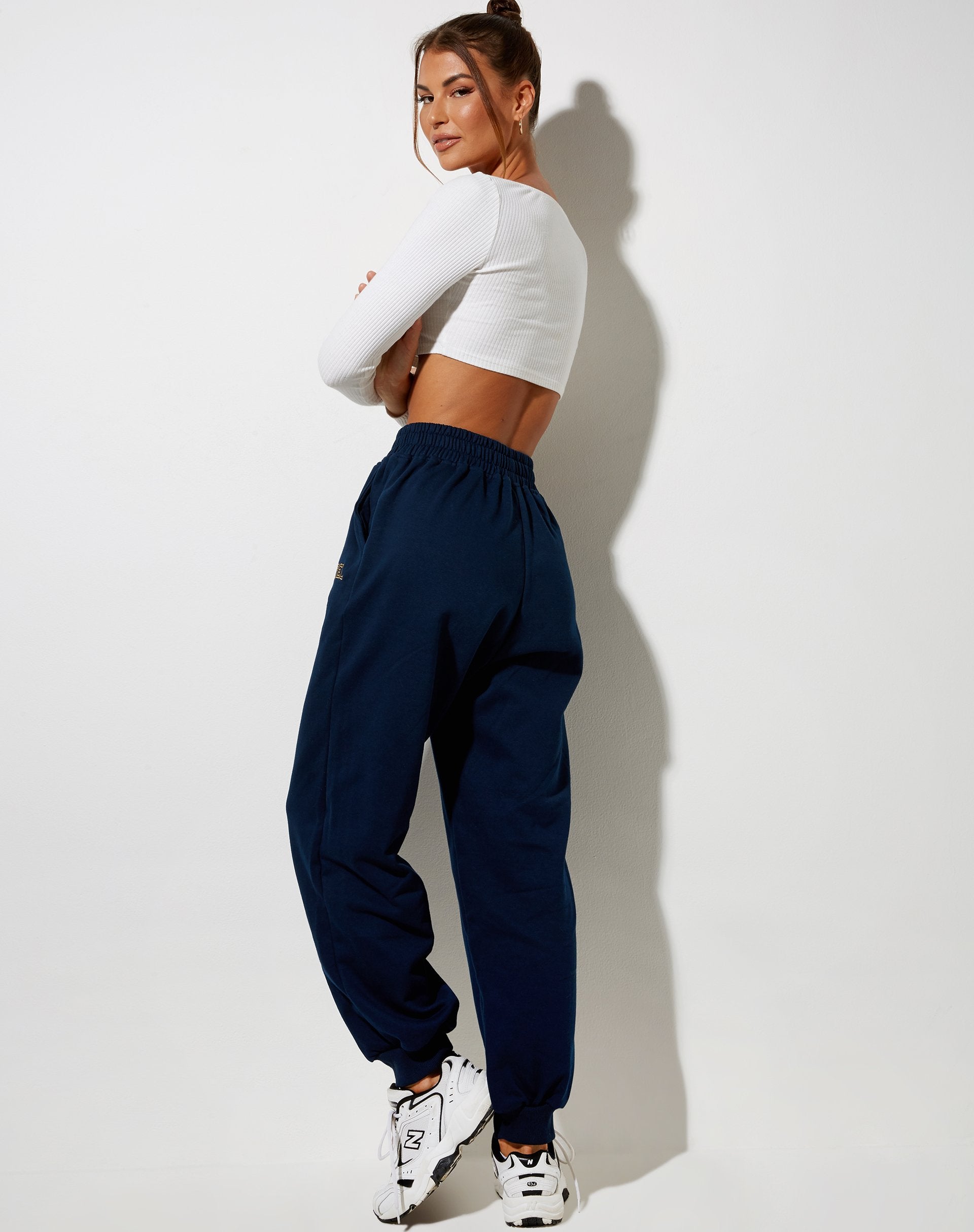 Image de Roider Jogger in Navy Angel Embro in Yellow