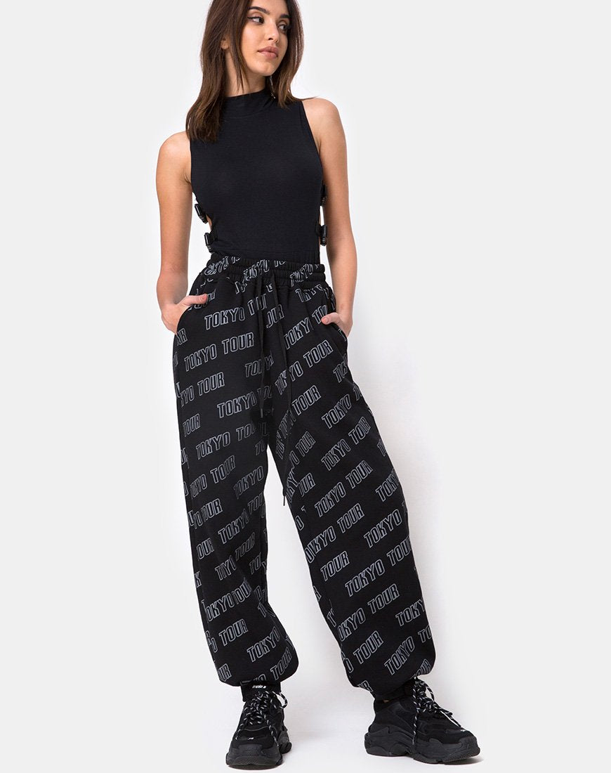 Image de Roider Jogger en noir Tokyo Tour