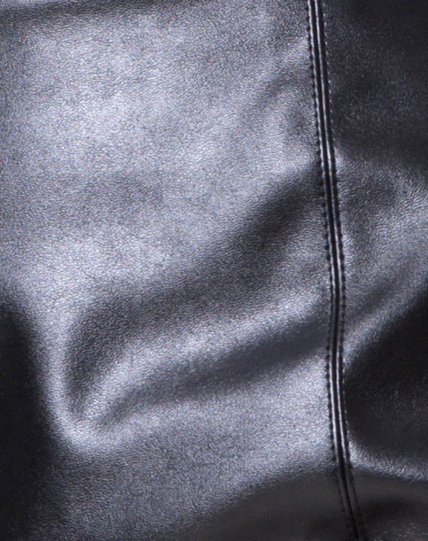 Image de Roji Mini jupe en Pu Noir