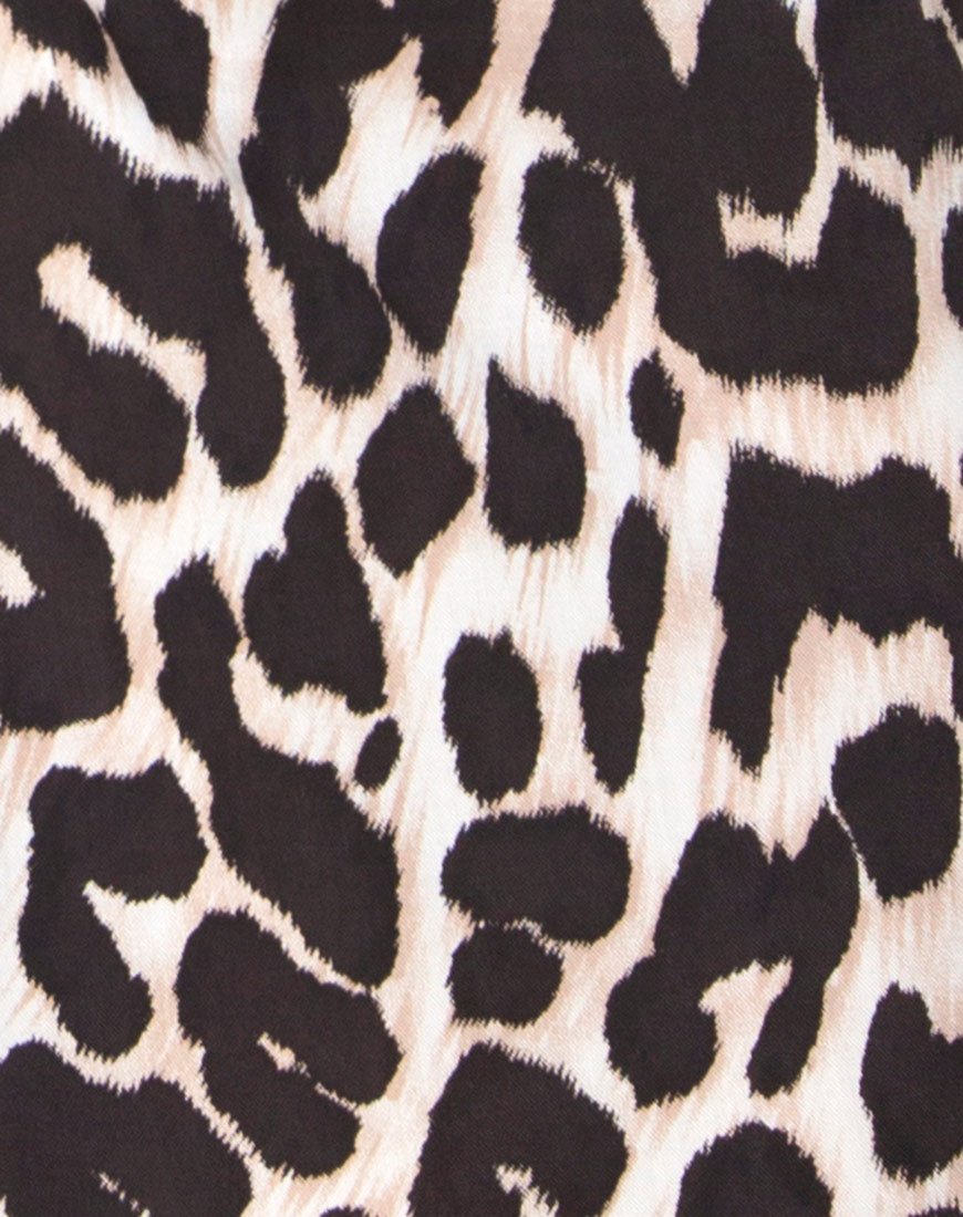 Image de Romeo Plunge Playsuit in Oversize Jaguar