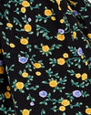 Fleur fleurie noire