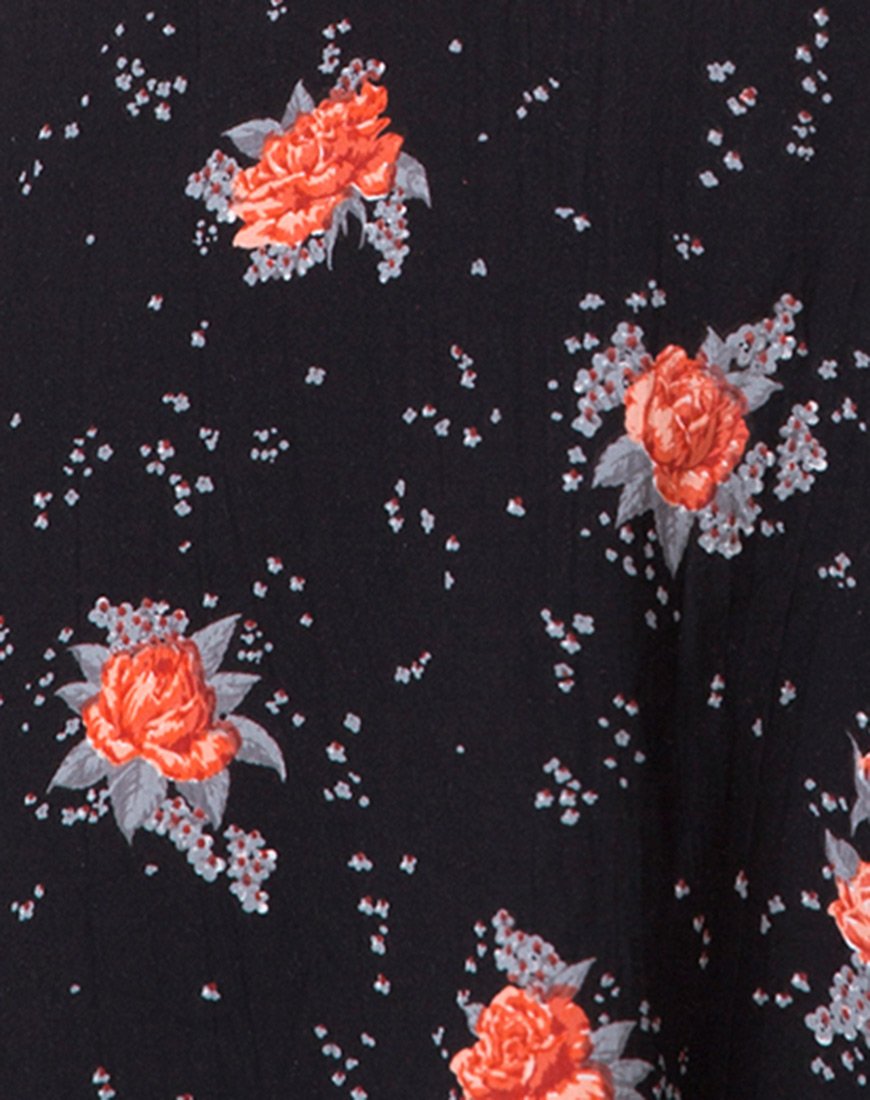 Image de Roppan Slip Dress in Midnight Rose
