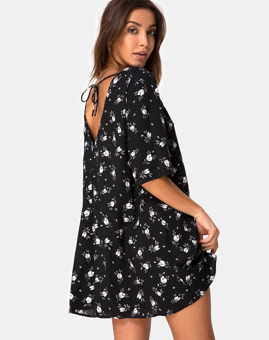 Image de Rosella Swing Dress in Dark Tulip