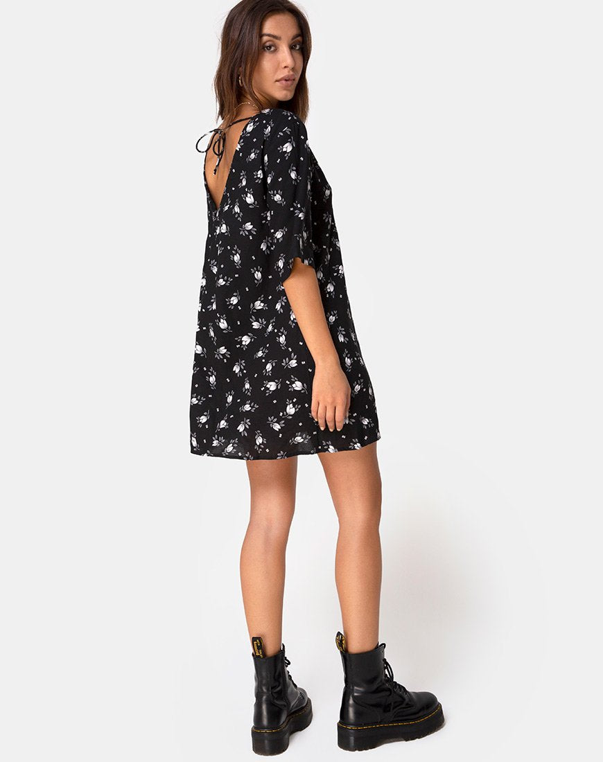 Image de Rosella Swing Dress in Dark Tulip