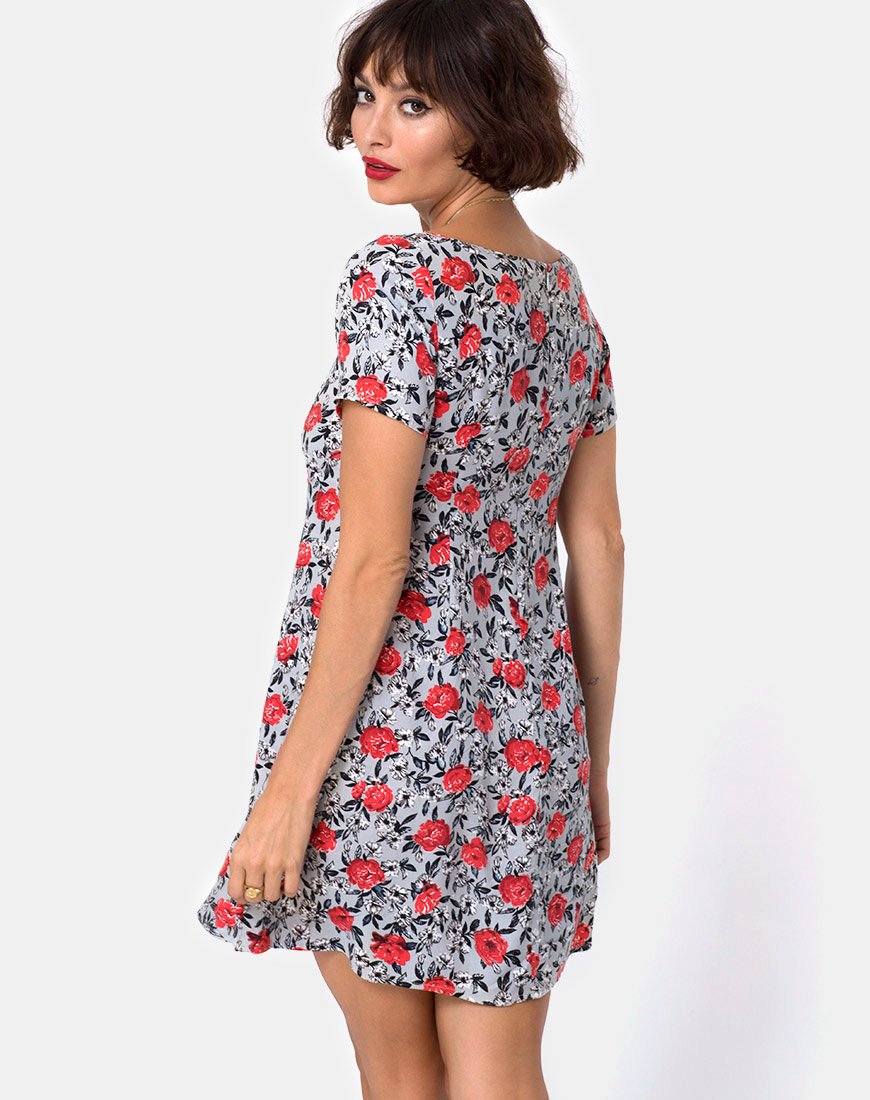 Robe Ruchi en Blooming Rose