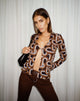 Image de Ruix Top in Tonal Interlink Black