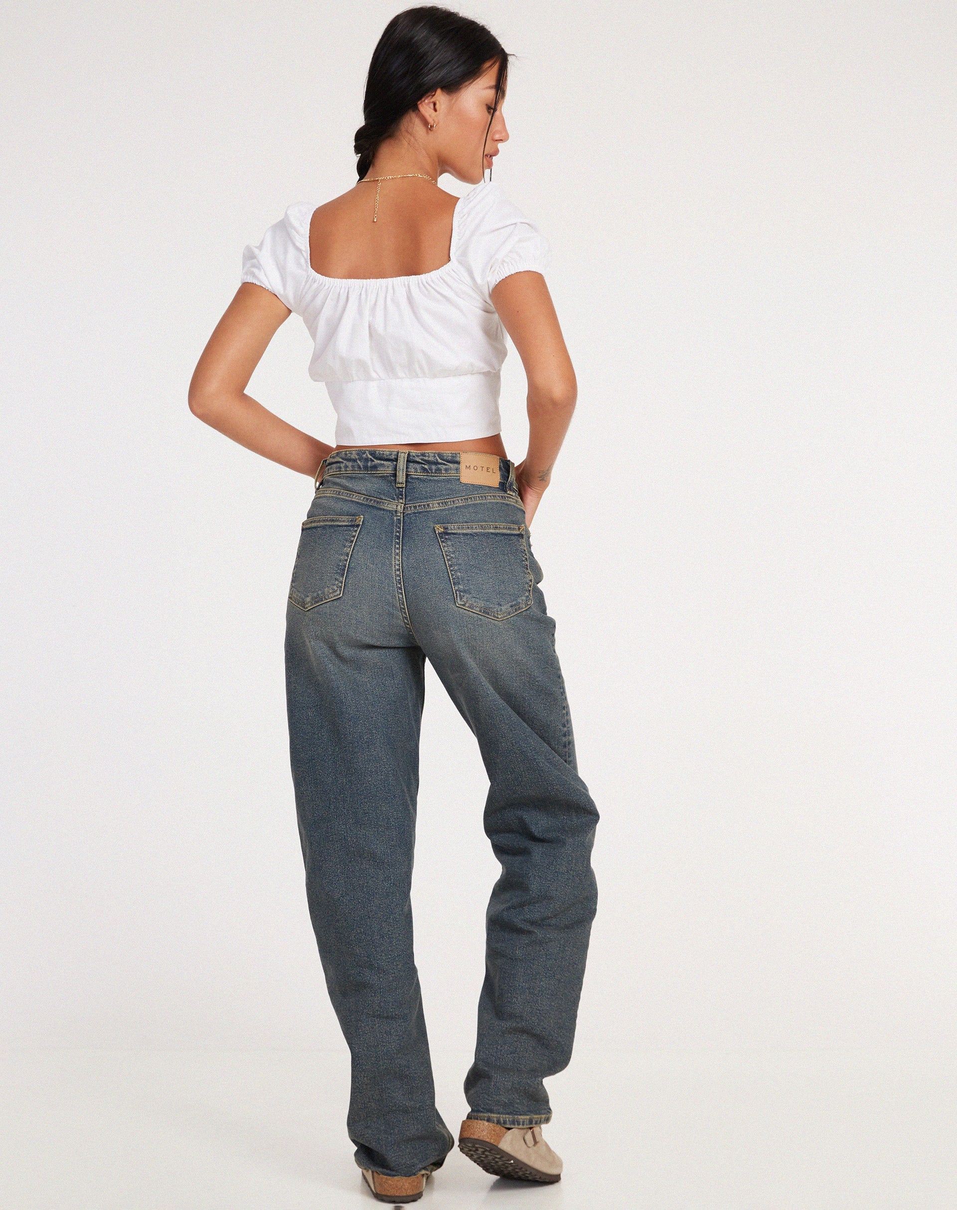 image de Ruiz Crop Top in White