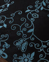  Flocage papillon vigne bleu