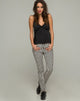 Image de Ruska Jeans in Mini Pinstripe Black and White