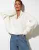 Image de Saba Jumper en tricot Ivoire
