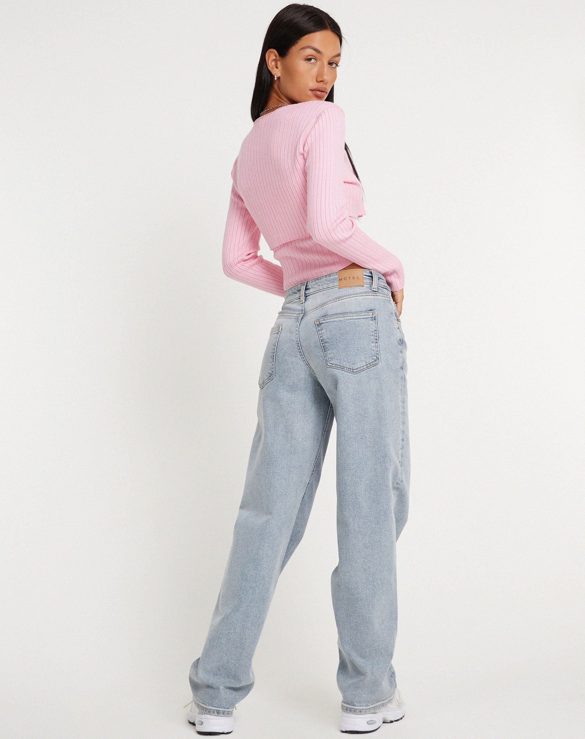 image de Sabai Button Up Cardi in Pink