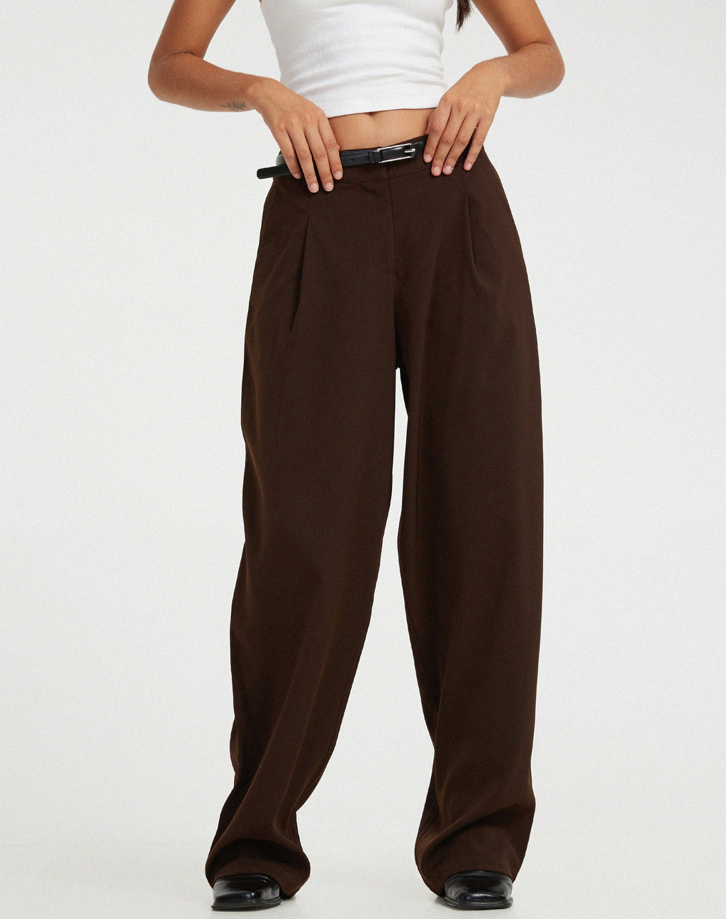 Pantalon Sabara en tailleur Cappuccino