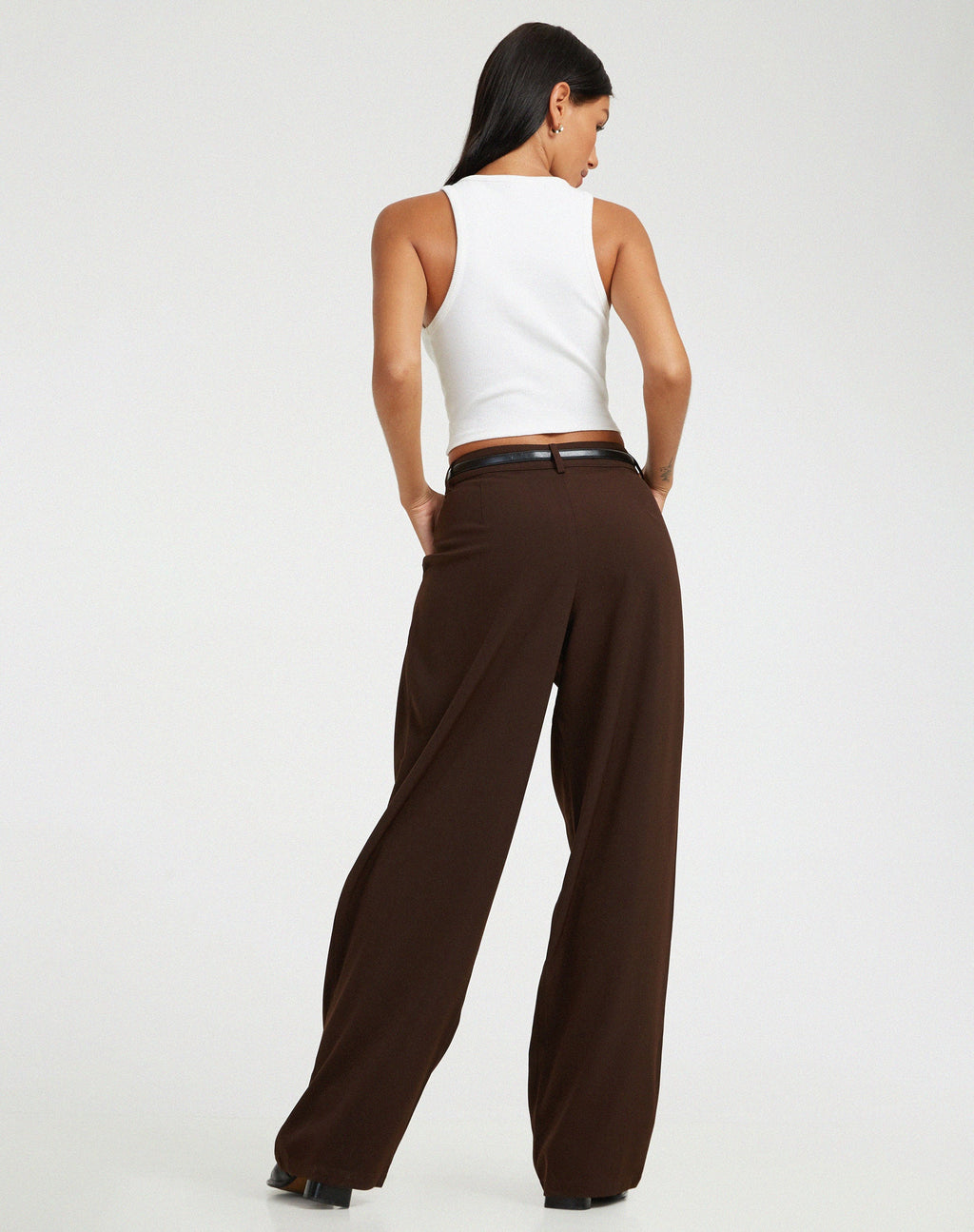 Pantalon Sabara en tailleur Cappuccino